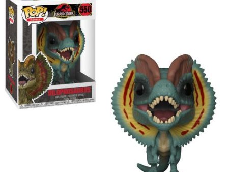 Funko Pop! Movies Figura de Vinyl Jurassic ParkJurassic Park: Dilophosaurus - 550 Online Hot Sale