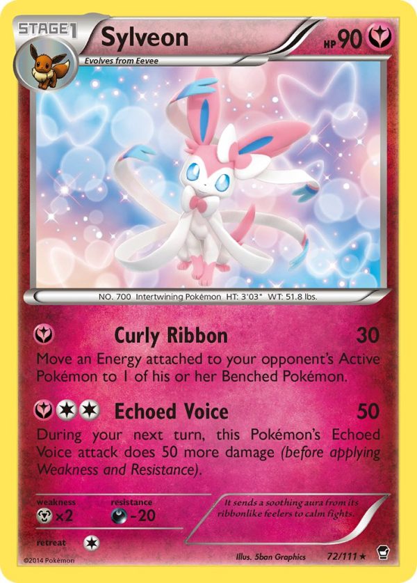 Sylveon (72 111) (Theme Deck Exclusive) [XY: Furious Fists] Supply