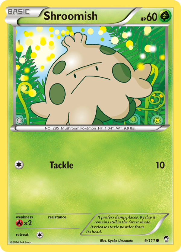 Shroomish (6 111) [XY: Furious Fists] Discount