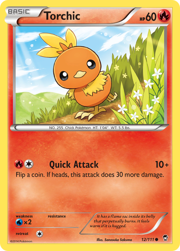 Torchic (12 111) [XY: Furious Fists] Discount