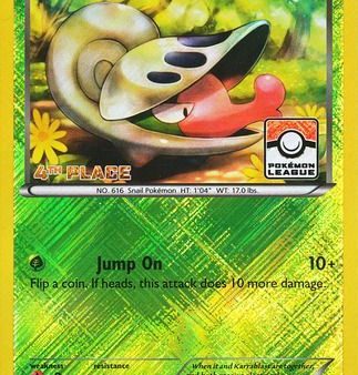 Shelmet (8 111) (League Promo 4th Place) [XY: Furious Fists] Hot on Sale