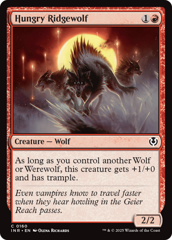 Hungry Ridgewolf [Innistrad Remastered] Supply