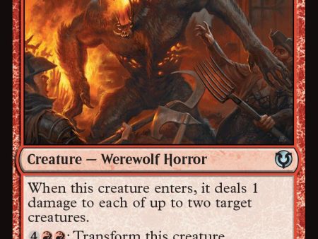 Smoldering Werewolf    Erupting Dreadwolf [Innistrad Remastered] For Discount