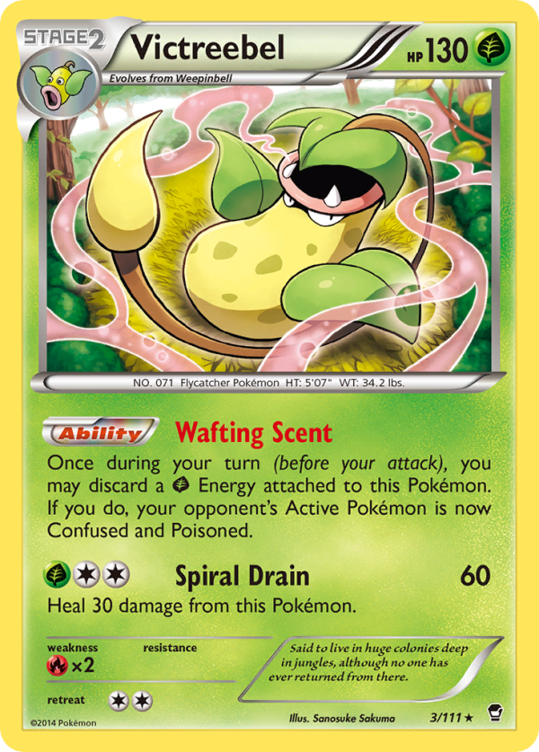 Victreebel (3 111) [XY: Furious Fists] Cheap