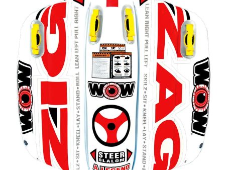 WOW Watersports Zig Zag Towable - 1 Person - 12-1050 Sale