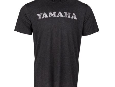 Yamaha Men s Adventure Tee - Charcoal White - 3X Cheap