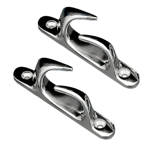 Whitecap - Stainless Steel Skene Bow Chock - 4-1 2  - Pair - 6113C For Sale