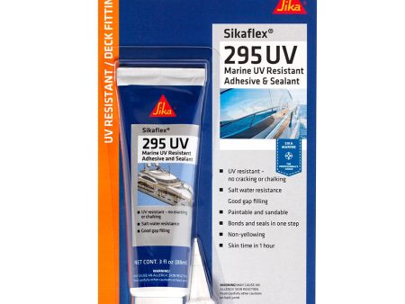 Sika Sikaflex 295 UV - White - 3oz Tube - 610586 For Cheap