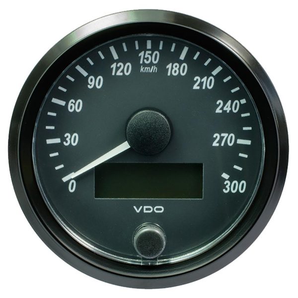 VDO SingleViu 80mm (3-1 8 ) Speedometer - 300 KM H - A2C3832950030 Online