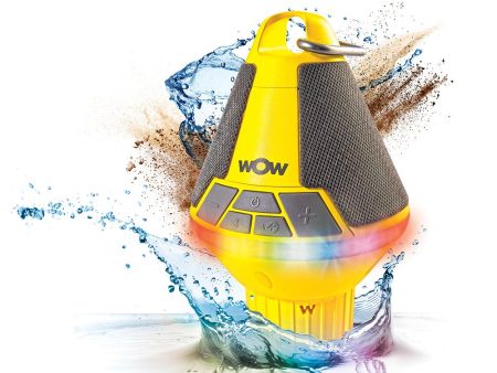 WOW Watersports - WOW-SOUND Buoy Bluetooth Speaker - Yellow - 19-9000 Sale