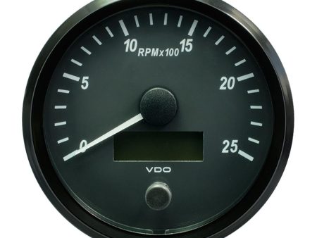 VDO SingleViu 100mm (4 ) Tachometer - 2500 RPM - A2C3832820030 Discount