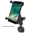 RAM Mount - RAM Torque 3 4  - 1  Diameter Handlebar Rail Base with 1  Ball, Medium Arm and X-Grip for Larger Phones - RAM-B-408-75-1-UN10U Sale