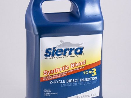 Sierra - TC-W3 Direct Injection 2-Stroke Marine Oil - Synthetic Blend - Gallon - 95303 For Sale