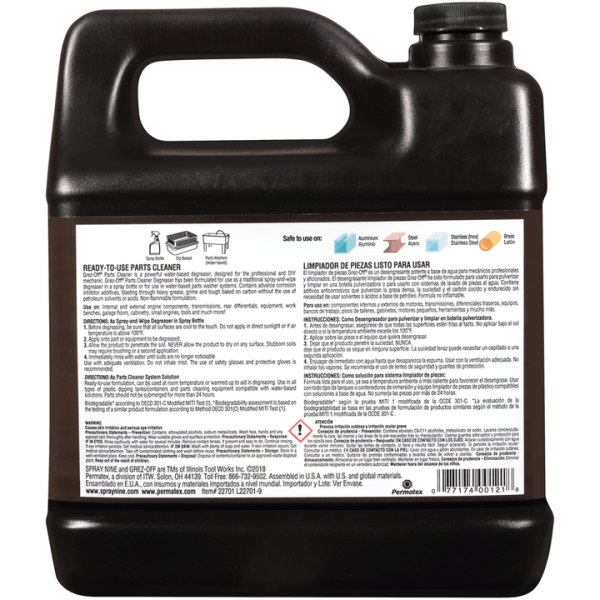 Spray Nine - Grez-Off - Gallon - 22701 Online