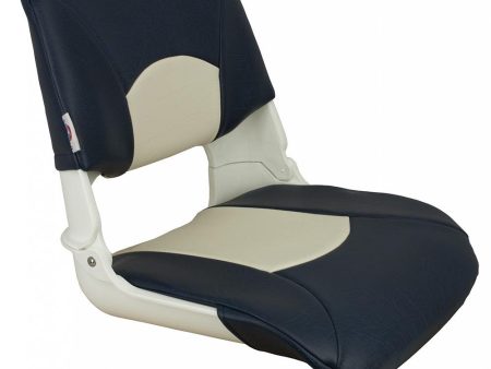 Springfield Skipper Standard Seat Fold Down - White Blue - 1061016 Supply