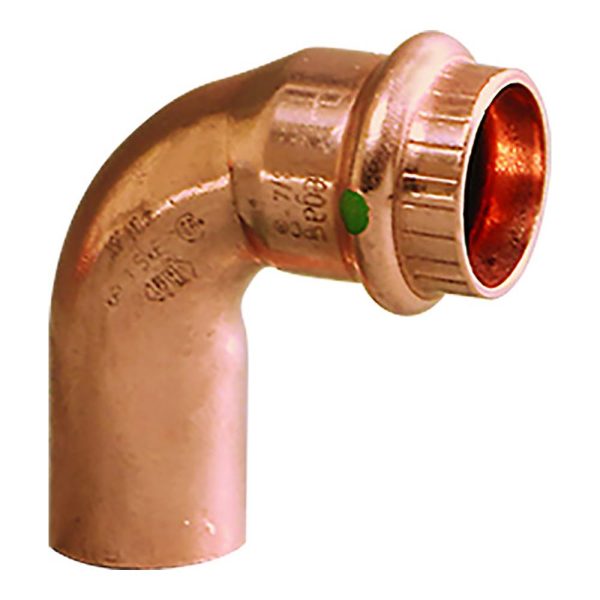 Viega ProPress 1-1 4  - 90 Copper Elbow - Street Press Connection - Smart Connect Technology - 77062 Online Hot Sale