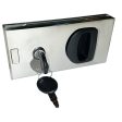 Southco - Entry Door Lockset - ProFlush - Stainless Steel - MF-05-550-24 Online Hot Sale