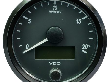 VDO SingleViu 80mm (3-1 8 ) Tachometer - 2000 RPM - A2C3832960030 Cheap