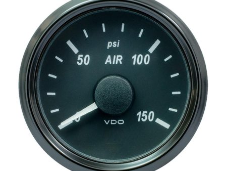 VDO SingleViu 52mm (2-1 16 ) Air Pressure Gauge - 150 PSI - 0-180 Ohm - A2C3833440030 Cheap