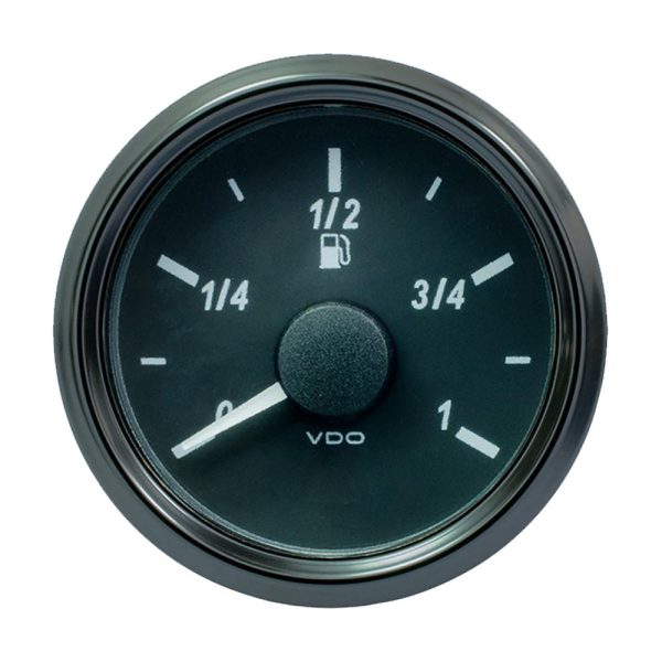 VDO SingleViu 52mm (2-1 16 ) Fuel Level Gauge - Euro - 90-5 Ohm - A2C3833110030 Online Hot Sale