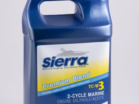 Sierra - Blue Premium TC-W3 2 Stroke Marine Engine Oil - Gallon - 95003 For Discount