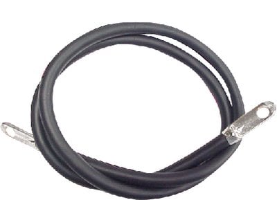 Sierra - Battery Cable Assemblies - 1 Gauge - 8  - Black - BC88593 Online now