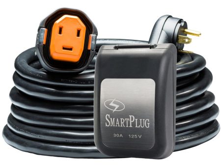 SmartPlug RV Kit 30 Amp 30' Dual Configuration Cordset - Black (SPX X Park Power) & Non Metallic Inlet - Black - R30303BM30PB Online Hot Sale