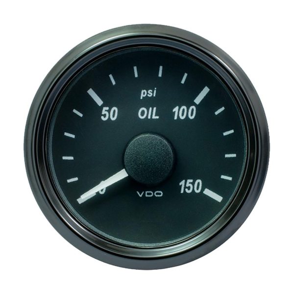 VDO SingleViu 52mm (2-1 16 ) Oil Pressure Gauge - 150 PSI - A2C3833240030 Sale