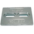 Tecnoseal Mini Zinc Plate Anode 6  x 4  x 1 2  - TEC-DIVERS-S Online now