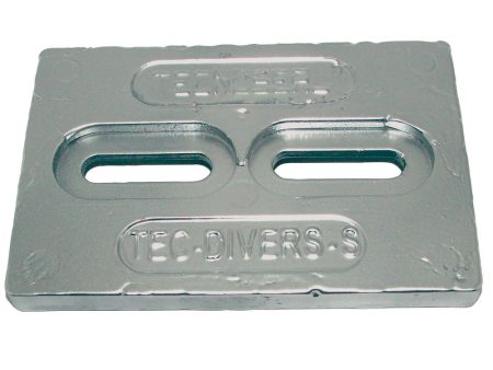 Tecnoseal Mini Zinc Plate Anode 6  x 4  x 1 2  - TEC-DIVERS-S Online now