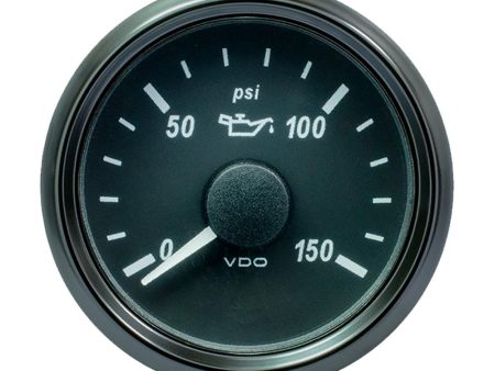 VDO SingleViu 52mm (2-1 16 ) Oil Pressure Gauge - 150 PSI - 0-180 Ohm - A2C3833300030 For Discount