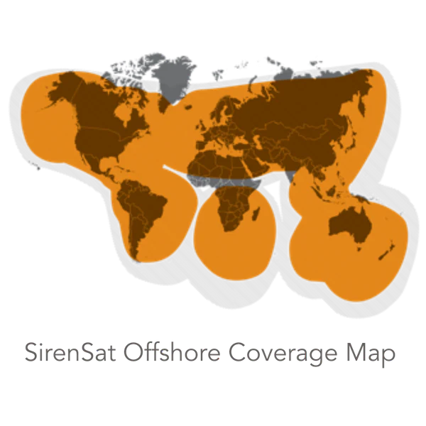 Siren Marine - SirenSat Offshore Satellite Antenna w 2M Power Cable - SM-SAT-OFFS Online