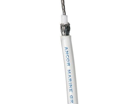 Ancor RG 8X White Tinned Coaxial Cable - 100' - 151510 For Discount