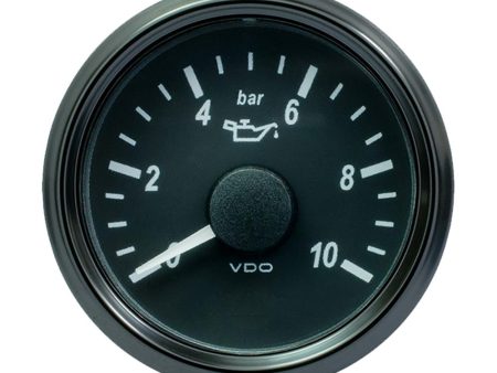 VDO SingleViu 52mm (2-1 16 ) Oil Pressure Gauge - 10 Bar - 0-180 Ohm - A2C3833170030 Supply