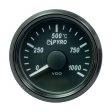 VDO SingleViu 52mm (2-1 16 ) Exhaust Gas Temp. Gauge - 1000C - A2C3833050030 Hot on Sale