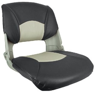 Springfield Marine - Skipper Seat With Cushions, Gray Shell - 1061017 Fashion