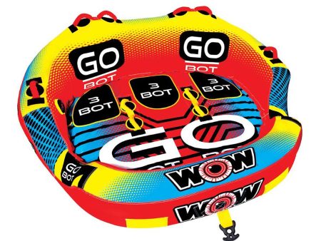 WOW Watersports Go Bot 3P Towable - 3 Person - 18-1050 Hot on Sale