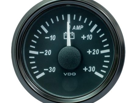 VDO SingleViu 52mm (2-1 16 ) Ammeter - 30 AMP - A2C3833090030 Online Hot Sale