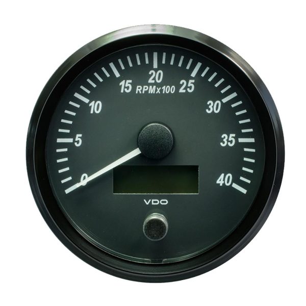 VDO SingleViu 100mm (4 ) Tachometer - 4000 RPM - A2C3832800030 Fashion