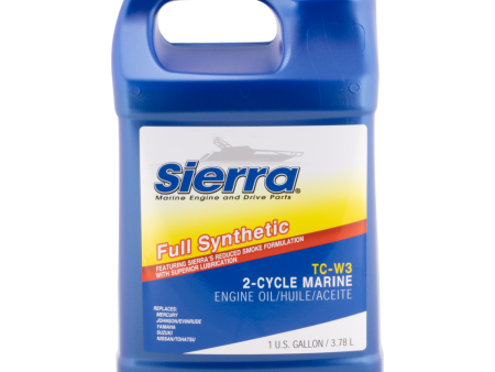 Sierra - Full Synthetic TC-W3 2 Stroke Outboard Engine Oil - Gallon - 95403 Online Hot Sale