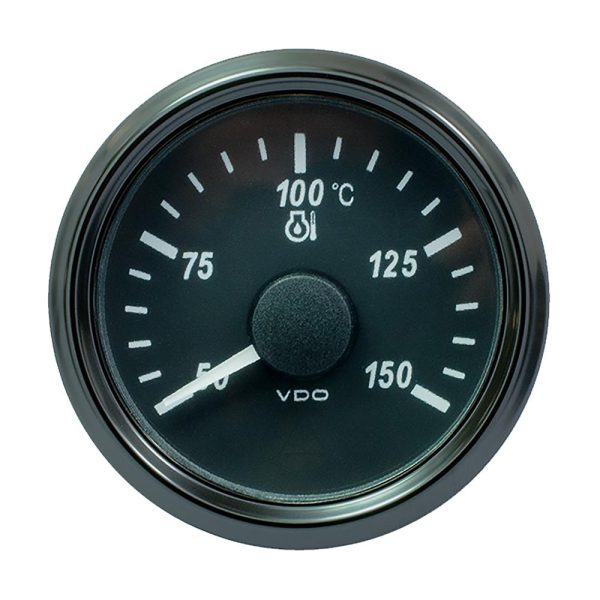 VDO SingleViu 52mm (2-1 16 ) Oil Temp. Gauge - Euro - 150 C - 322-18 Ohm - A2C3833390030 For Cheap