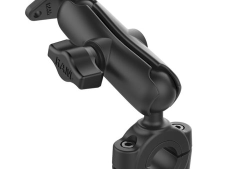 RAM Mount - RAM Torque 3 4  - 1  Diameter Handlebar Rail Base with 1  Ball, Medium Arm and Diamond Ball Base - RAM-B-408-75-1-238U Sale