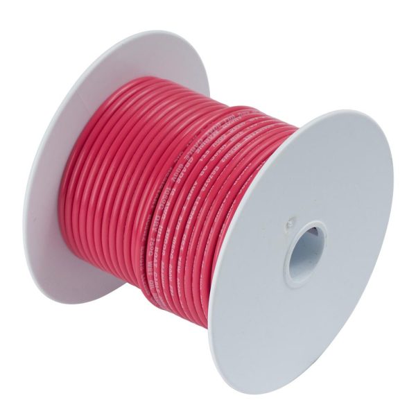 Ancor Red 3 0 AWG Tinned Copper Battery Cable - 100' - 118510 Online Sale