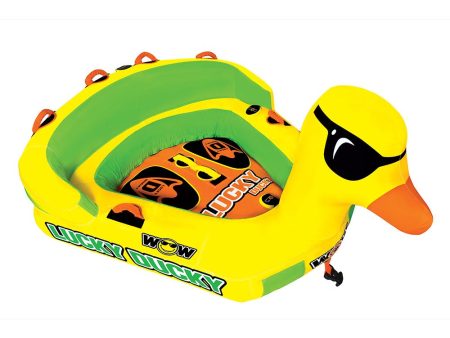 WOW Watersports Lucky Ducky Towable - 2 Person - 19-1040 Online Sale