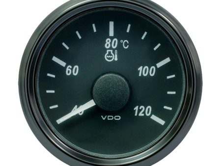 VDO SingleViu 52mm (2-1 16 ) Water Temp. Gauge - Euro - 120 C - 291-22 ohm - A2C3833330030 For Cheap