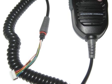 Standard Horizon Replacement VHF Mic f GX2000B, GX2100B, GX2150B, GX2200B - Black - CS2308402 Fashion