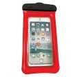 WOW Watersports H2O Proof Phone Holder - Red 4  x 8  - 18-5000R For Sale