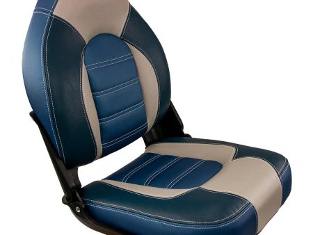 Springfield Skipper Premium HB Folding Seat - Blue Grey - 1061069-B For Cheap