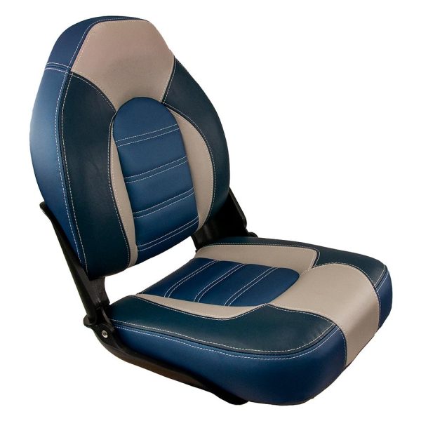 Springfield Skipper Premium HB Folding Seat - Blue Grey - 1061069-B For Cheap