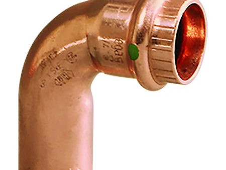 Viega ProPress 1  - 90 Copper Elbow - Street Press Connection - Smart Connect Technology - 77057 Supply